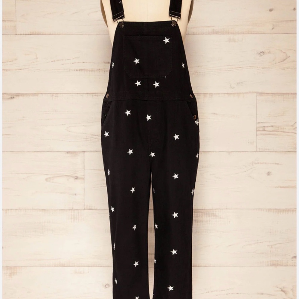 Stories Star Print Overalls